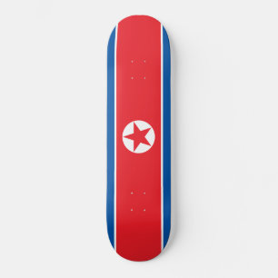Flag of North Korea Skateboard