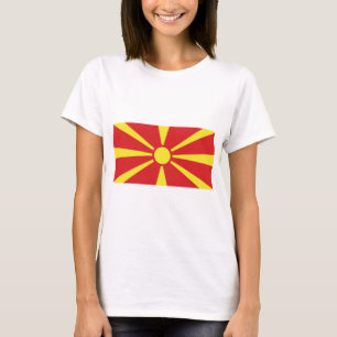 Flag of North Macedonia T-Shirt