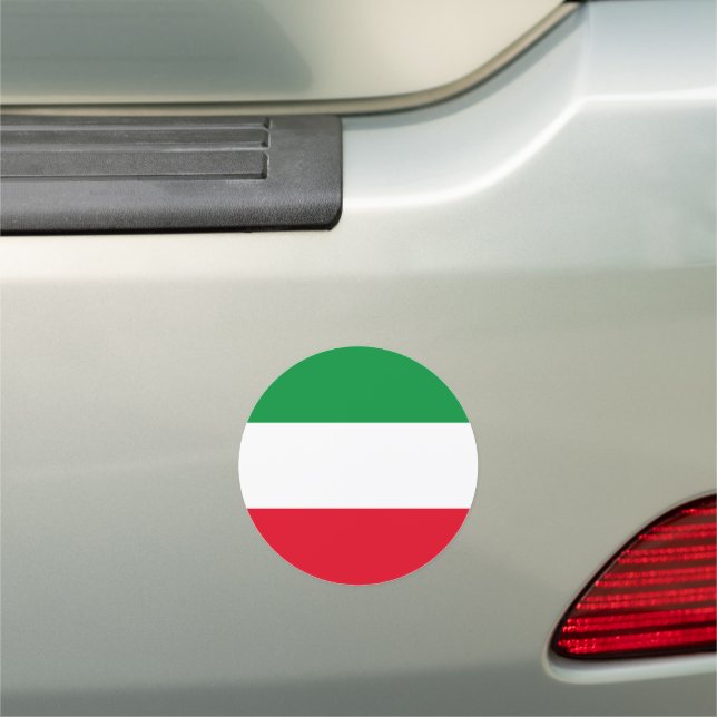 Flag of North-Rhine Westphalia Car Magnet (In Situ)