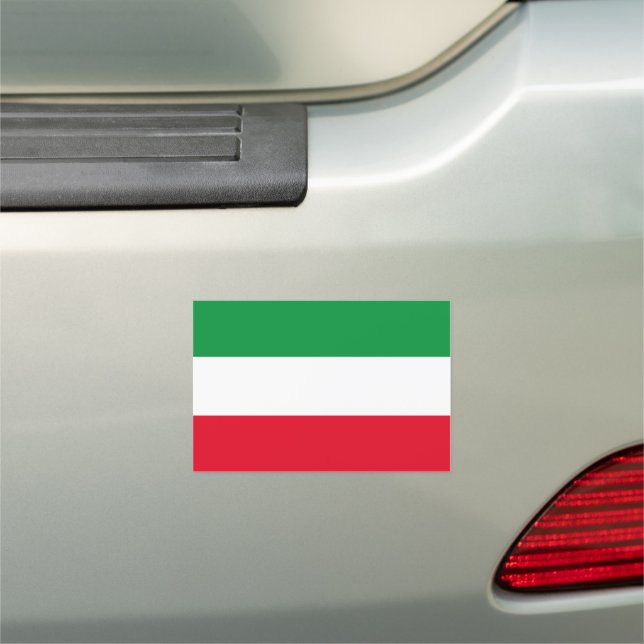 Flag of North-Rhine Westphalia Car Magnet (In Situ)