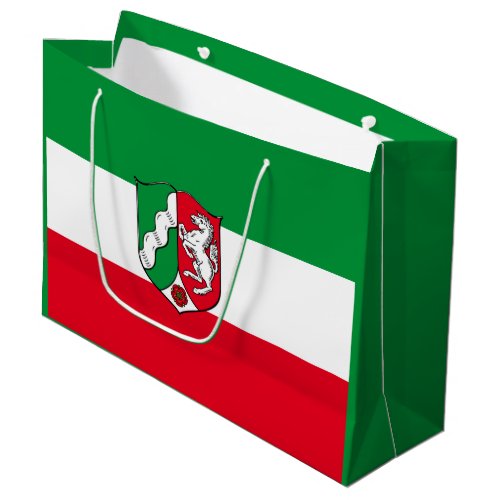 Flag of North_Rhine Westphalia Large Gift Bag