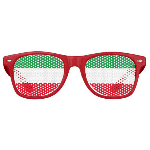 Flag of North-Rhine Westphalia Retro Sunglasses