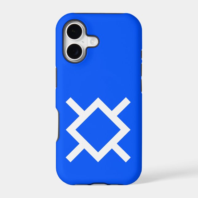 Flag of Northern Cheyenne iPhone Case (Back)