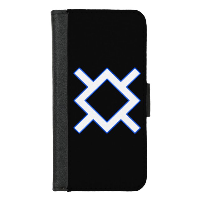 Flag of Northern Cheyenne iPhone Wallet Case (Front)
