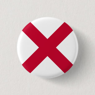 Flag of Northern Ireland Button