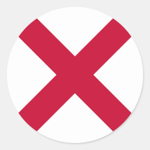 Flag of Northern Ireland Classic Round Sticker