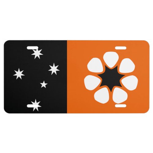 Flag of Northern Territory Australia License Plate