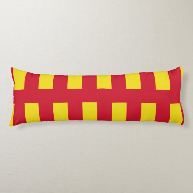 Flag of Northumberland Body Pillow (Front)