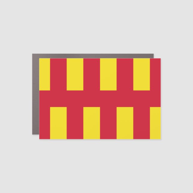 Flag of Northumberland   Car Magnet (Front)
