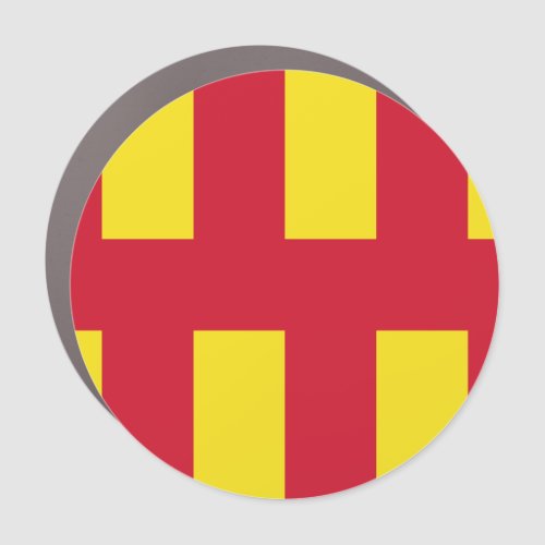 Flag of Northumberland  Car Magnet