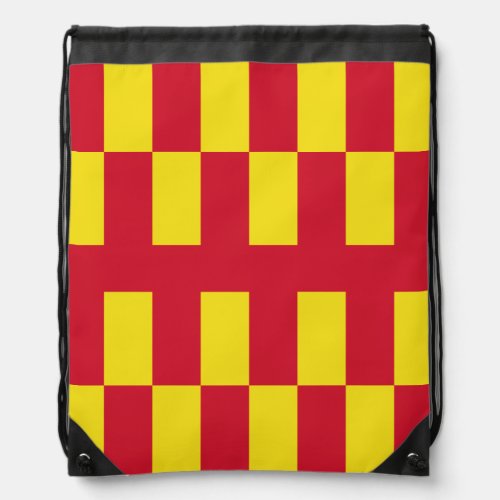Flag of Northumberland Drawstring Bag