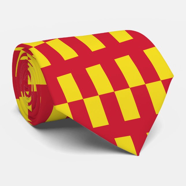Flag of Northumberland Neck Tie (Rolled)