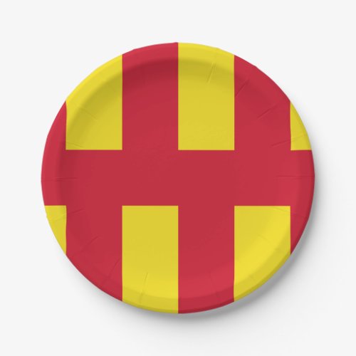 Flag of Northumberland Paper Plates