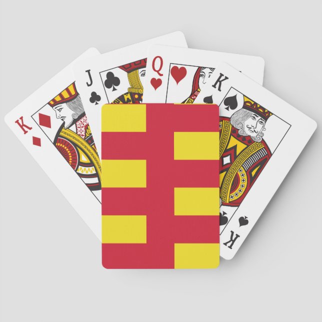 Flag of Northumberland Poker Cards (Back)