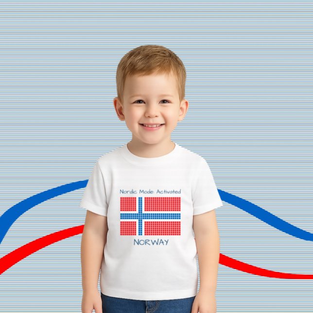 Flag of Norway Baby T-Shirt (Creator Uploaded)