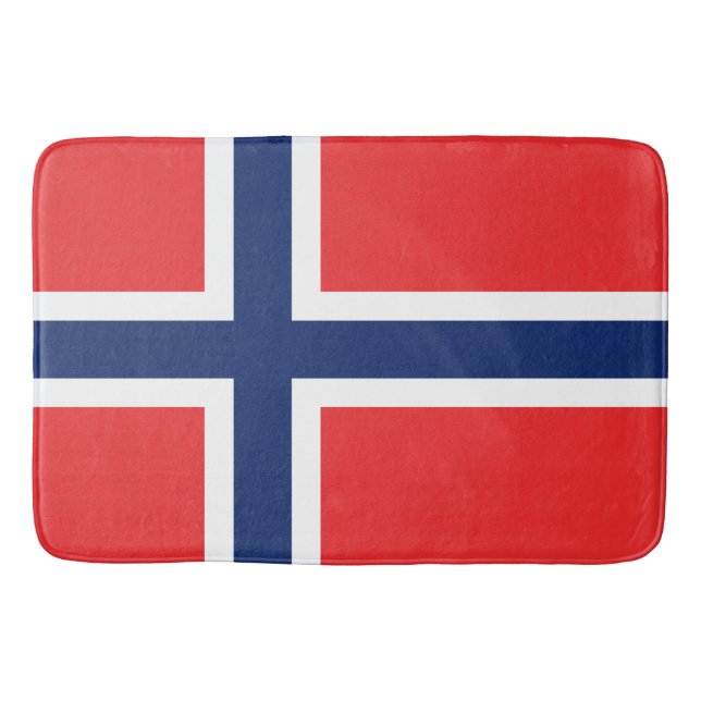 Flag of Norway Bath Mat (Front)