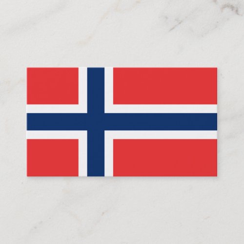 Flag of Norway  Business Cards