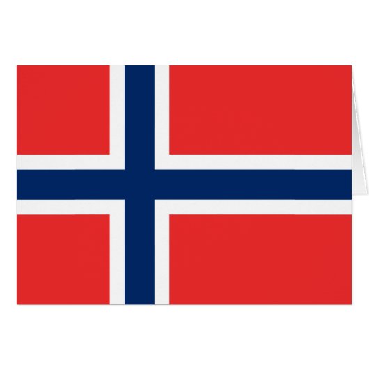 Flag of Norway Cards (Front Horizontal)