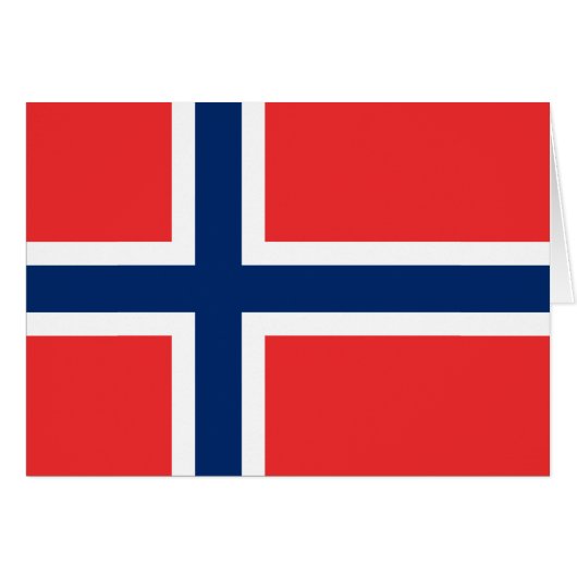 Flag of Norway Cards (Front Horizontal)