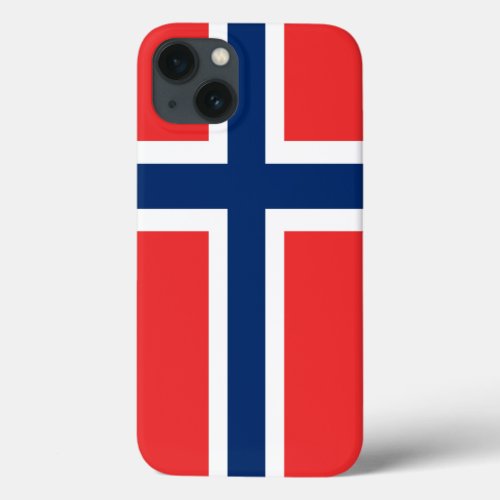 Flag of Norway iPhone 13 Case