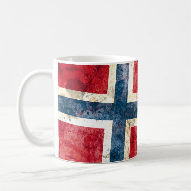 Flag of Norway Coffee Mug (Left)