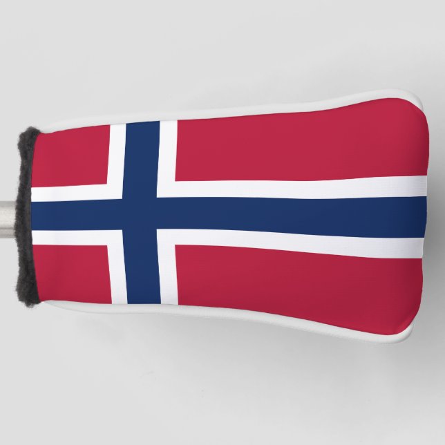Flag of Norway Golf Head Cover (Front)