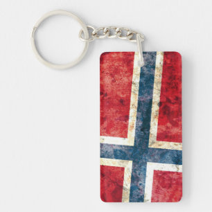 Flag of Norway Keychain