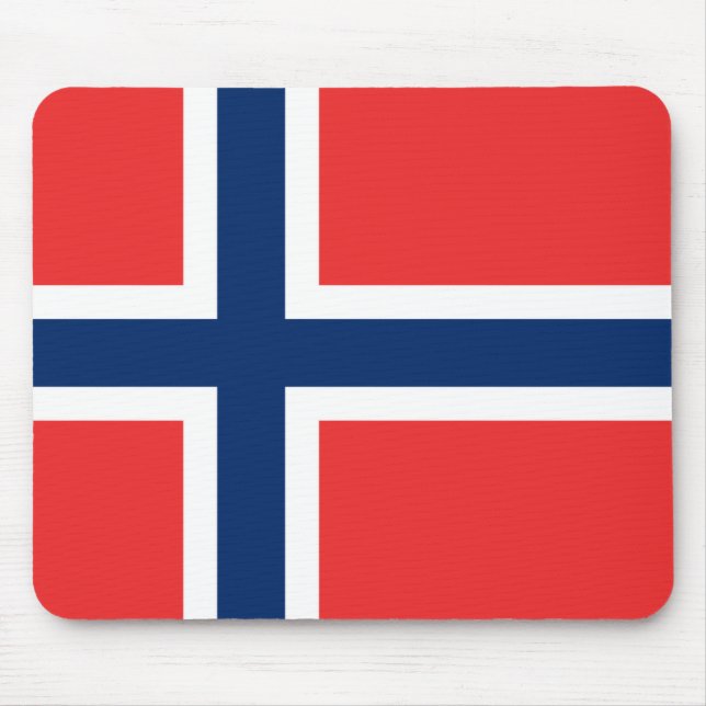 Flag of Norway Mouse Pad (Front)