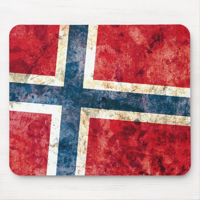 Flag of Norway Mouse Pad (Front)