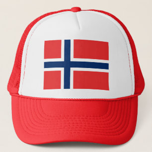 Flag of Norway - Norges flagg - Det norske flagget Trucker Hat