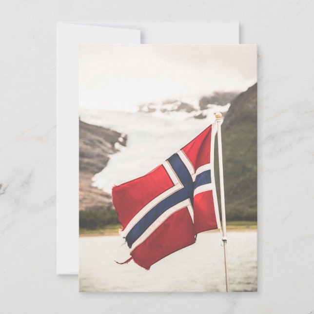 Flag of Norway Photo Card (Front)