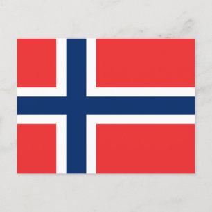Flag of Norway Postcard