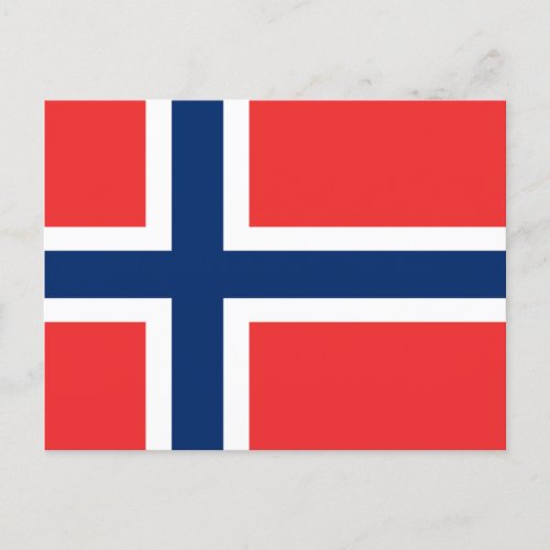 Flag of Norway Postcard