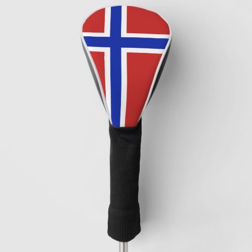 Flag of Norway Scandinavian Golf Head Cover