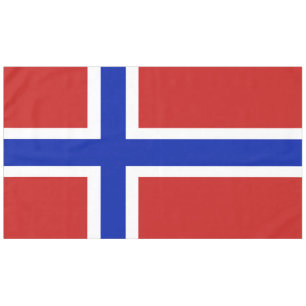 Flag of Norway Scandinavian Tablecloth