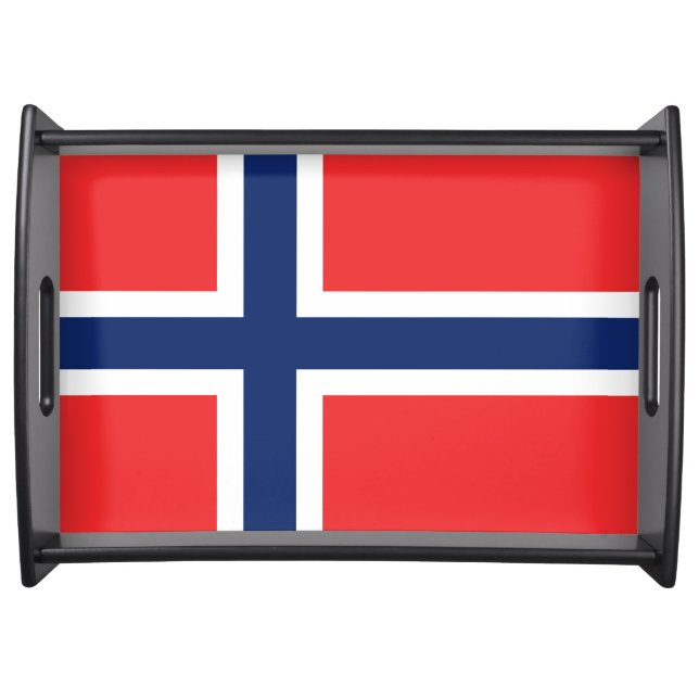 Flag of Norway Serving Tray (Front)