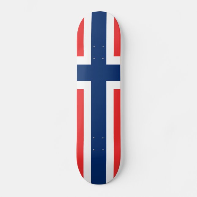 Flag of Norway Skateboard (Front)