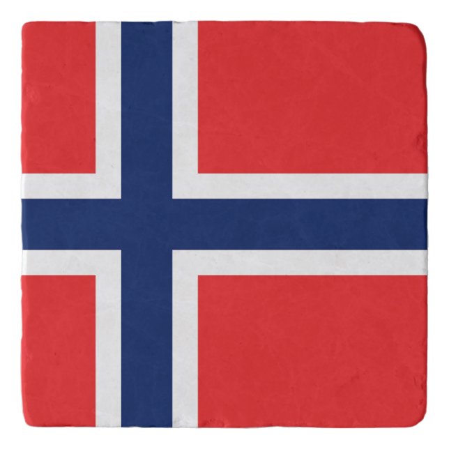 Flag of Norway Trivet (Front)