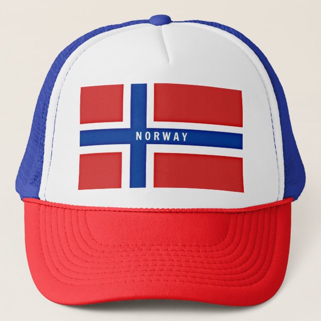 Flag of Norway Trucker Hat (Front)