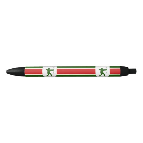 Flag of Nottinghamshire Black Ink Pen