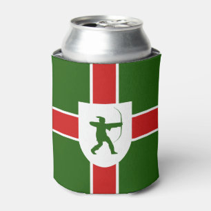 Flag of Nottinghamshire Can Cooler