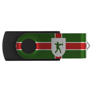 Flag of Nottinghamshire Flash Drive