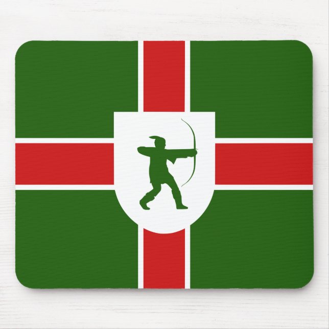 Flag of Nottinghamshire Mouse Pad (Front)