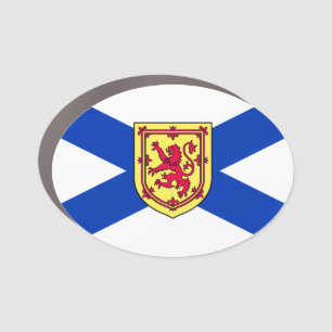 Flag of Nova Scotia, Canada Car Magnet
