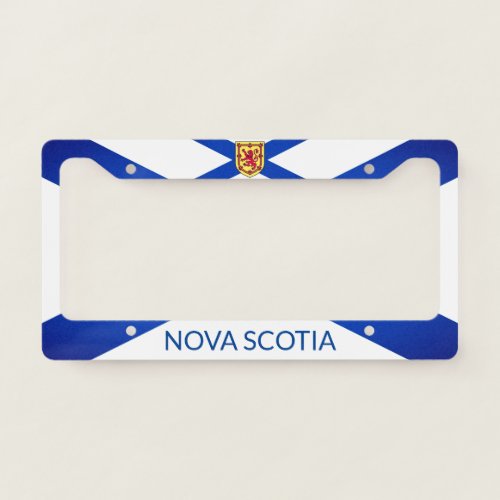 Flag of Nova Scotia Canada License Plate Frame
