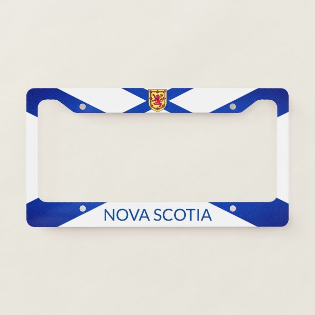 Flag of Nova Scotia, Canada License Plate Frame (Front)