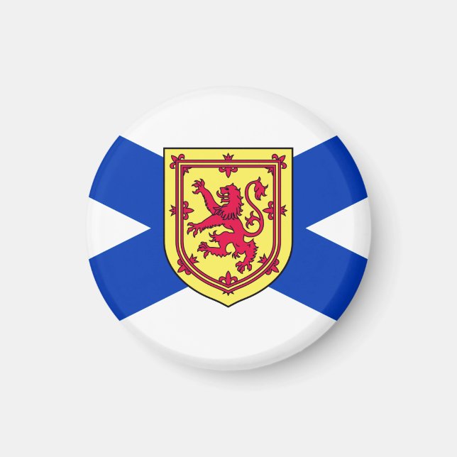 Flag of Nova Scotia, Canada Magnet (Front)