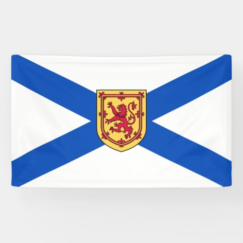 Flag of Nova Scotia Canadian Province Banner