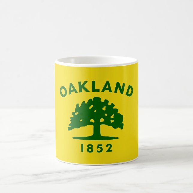 Flag of Oakland, California Coffee Mug (Center)