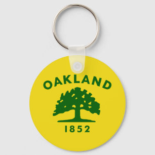 Flag of Oakland, California Keychain